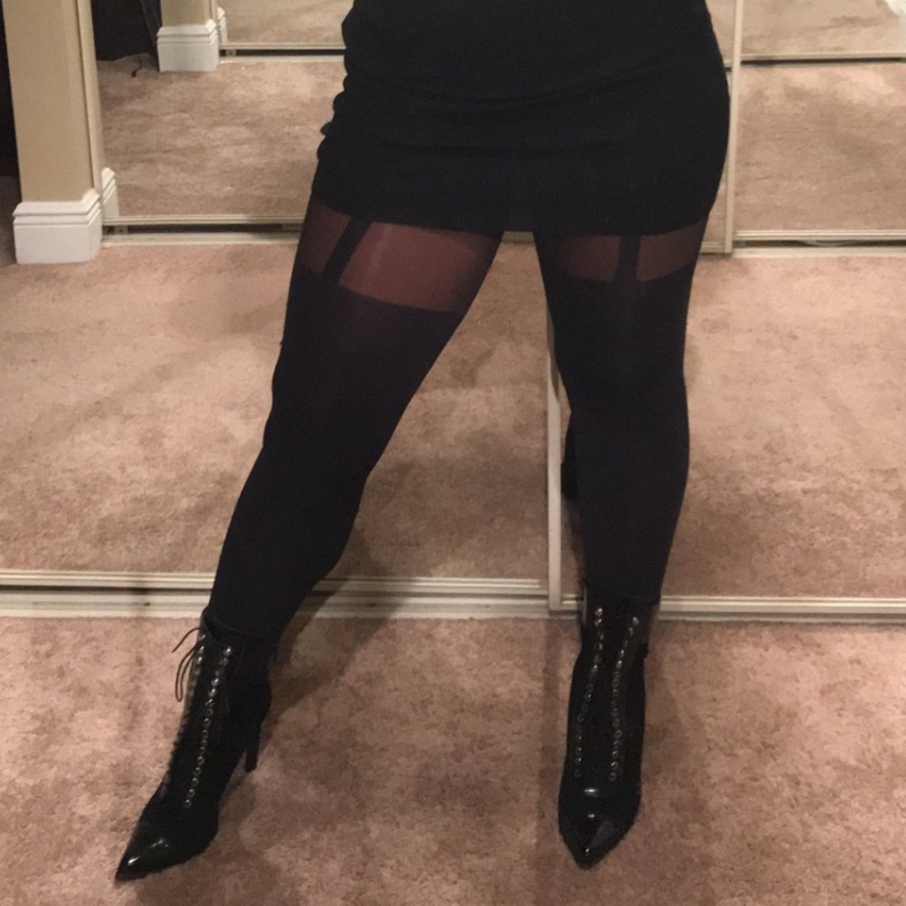 Pretty Polly Suspender Tights